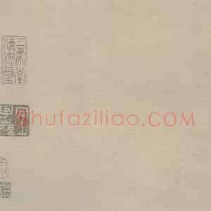 仇英《群仙会祝图局部》国画综合作品图片赏析