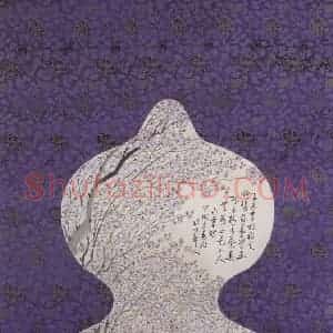 1934年 徐世昌《万蕊图》国画花鸟写意作品图片赏析