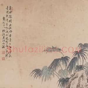 徐燕荪《仕女》国画人物工笔作品图片赏析