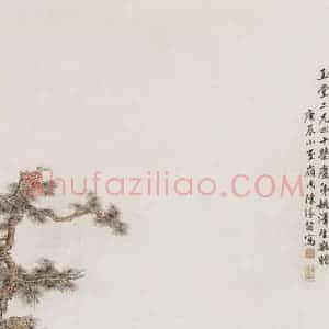 1940年 陈缘督《牧牛图》国画花鸟工笔作品图片赏析