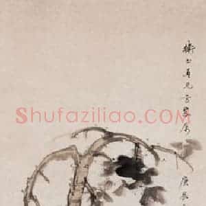 1940年 陈少梅《梧桐仕女》国画人物工笔作品图片赏析