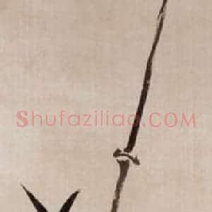 不详 陈师曾《花卉四条屏》国画花鸟作品图片赏析