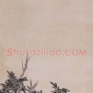 1894年 朱偁《花卉屏》国画花鸟画作品图片赏析
