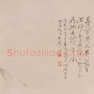 1916年 高奇峰《芦雁图》国画花鸟作品图片赏析