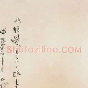 1999年 杨善深《鱿鱼·虾·鱼·白菜》国画花鸟作品图片赏析