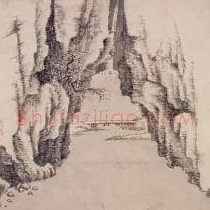 清代 吴历《仿古山水册》国画山水作品图片赏析