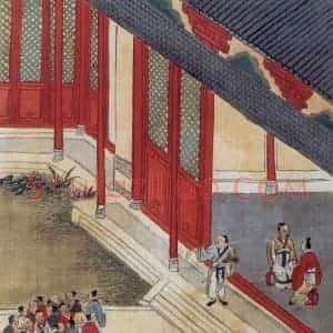 清代 吴历《人物故事图册》国画综合作品图片赏析