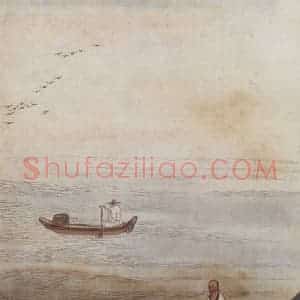清代 吴历《人物故事图册》国画综合作品图片赏析