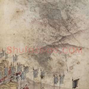 清代 吴历《人物故事图册》国画综合作品图片赏析