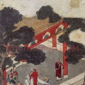 清代 吴历《人物故事图册》国画综合作品图片赏析
