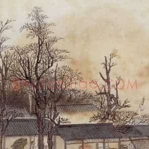 清代 吴历《人物故事图册》国画综合作品图片赏析