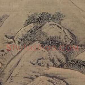 清代 袁耀《拟九成宫意》国画山水作品图片赏析