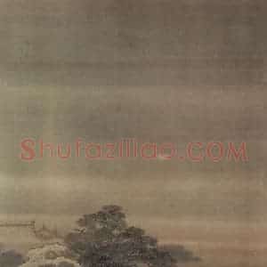 清代 袁耀《汉宫秋月》国画山水作品图片赏析