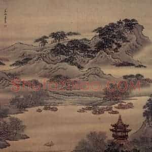 清代 袁耀《扬州四景》国画山水作品图片赏析