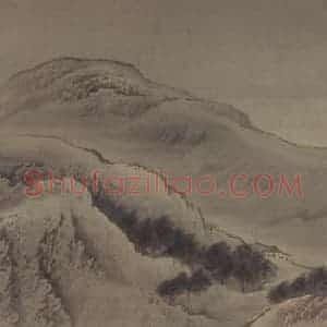 清代 袁耀《桃源图屏》国画山水作品图片赏析