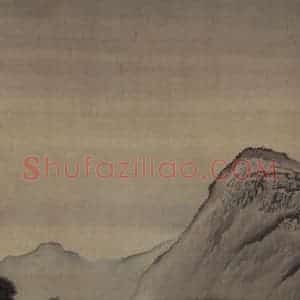 清代 袁耀《桃源图屏》国画山水作品图片赏析