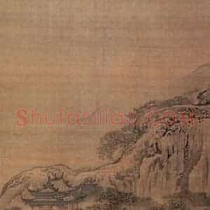 清代 袁耀《山水通景屏》国画山水作品图片赏析