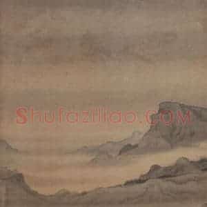 清代 袁江《阿房宫图屏》国画山水作品图片赏析