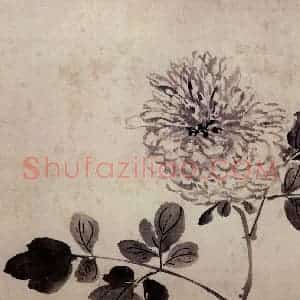 明代 周之冕《花卉图册》国画花鸟作品图片赏析