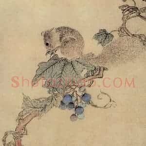 明代 王维新《花鸟图册》国画花鸟作品图片赏析