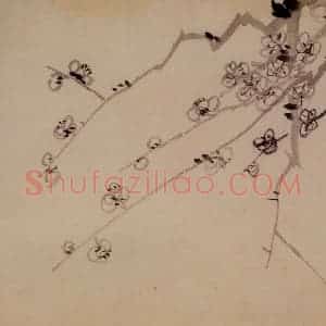 1753年 李方膺《花卉册》国画花鸟写意作品图片赏析
