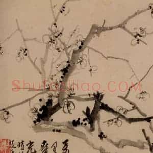 1753年 李方膺《三清图册》国画花鸟写意作品图片赏析