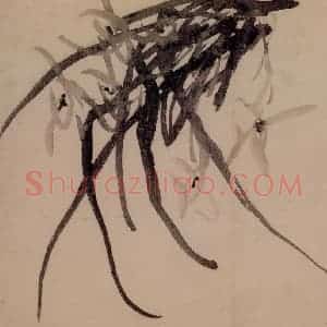 1753年 李方膺《三清图册》国画花鸟写意作品图片赏析