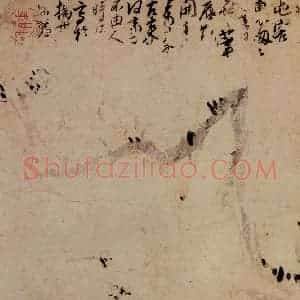 1744年 李方膺《花卉册》国画花鸟写意作品图片赏析