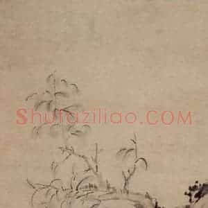 1745年 李方膺《花卉屏》国画花鸟写意作品图片赏析