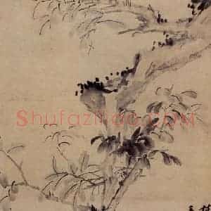 1746年 李方膺《花卉屏》国画花鸟写意作品图片赏析