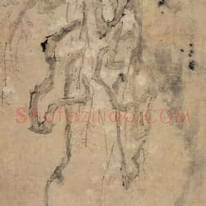 1749年 李方膺《花卉屏》国画花鸟写意作品图片赏析