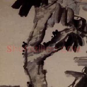 1752年 李方膺《花卉屏》国画花鸟写意作品图片赏析