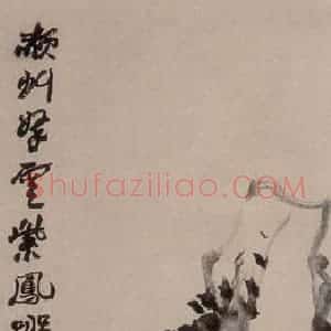 清代 赵之谦《花卉图》国画花鸟作品图片赏析