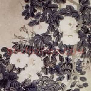 清代 赵之谦《花卉四条屏》国画花鸟作品图片赏析