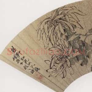 清代 赵之谦《书画图册》国画花鸟作品图片赏析