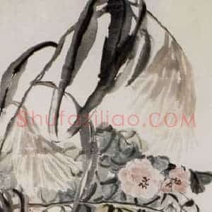 清代 赵之谦《花卉屏》国画花鸟作品图片赏析