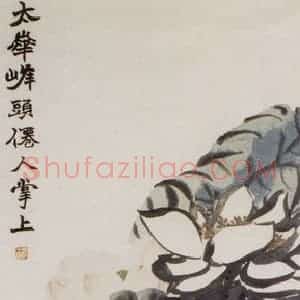 清代 赵之谦《花卉屏》国画花鸟作品图片赏析