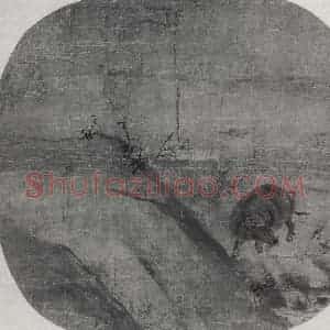 南宋 李唐《山径休犍图》国画综合作品图片赏析