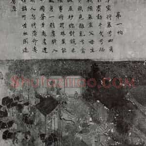 南宋 李唐《文姬归汉图》国画人物作品图片赏析