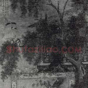 南宋 刘松年《琴书乐志图》国画人物作品图片赏析