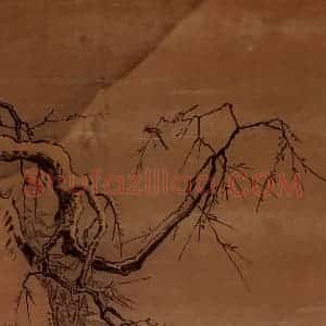 南宋 马远《雪滩双鹭图》国画花鸟作品图片赏析