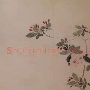 清代 汪士慎《花卉册》国画花鸟写意作品图片赏析