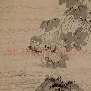 清代 汪士慎《花卉册》国画花鸟写意作品图片赏析