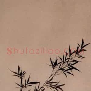 1748年 汪士慎《兰竹图》国画花鸟写意作品图片赏析