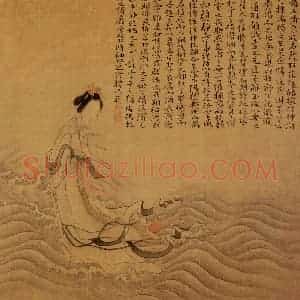 清代 黄慎《人侧册》国画人物写意作品图片赏析