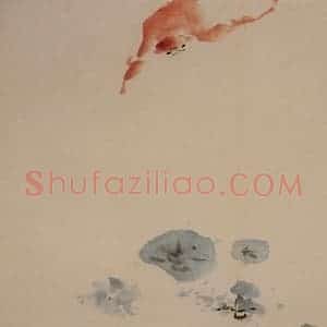清代 黄慎《杂画册》国画花鸟写意作品图片赏析