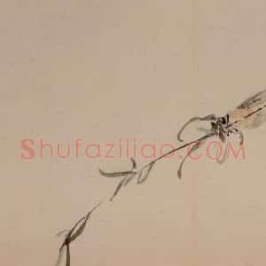 清代 黄慎《杂画册》国画花鸟写意作品图片赏析