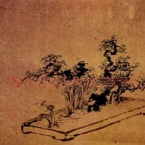 清代 黄慎《岁朝清供图》国画花鸟写意作品图片赏析