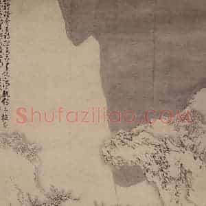清代 黄慎《踏雪寻梅图》国画山水写意作品图片赏析