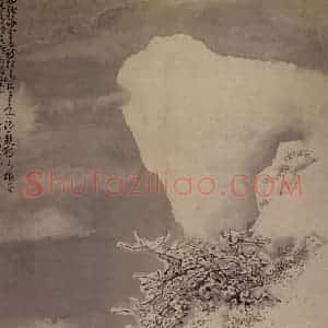清代 黄慎《踏雪寻梅图》国画山水写意作品图片赏析